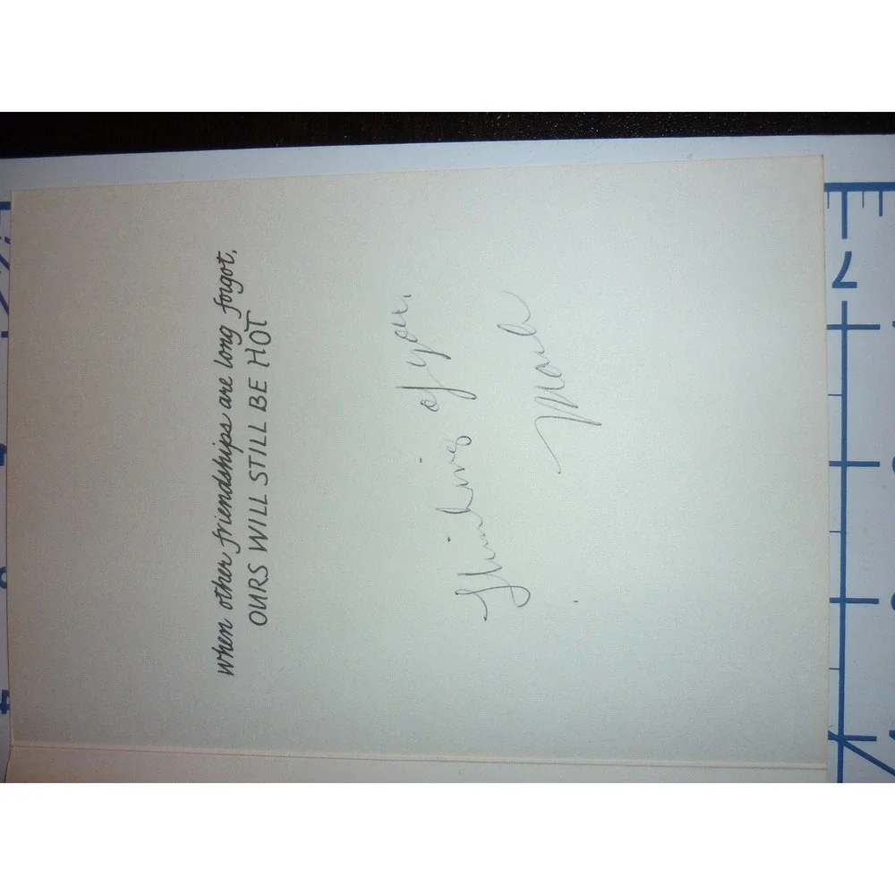 Vintage 1985 Maine Line Co Risque Friendship Greeting Card 85BR916 Sepia‎ Women